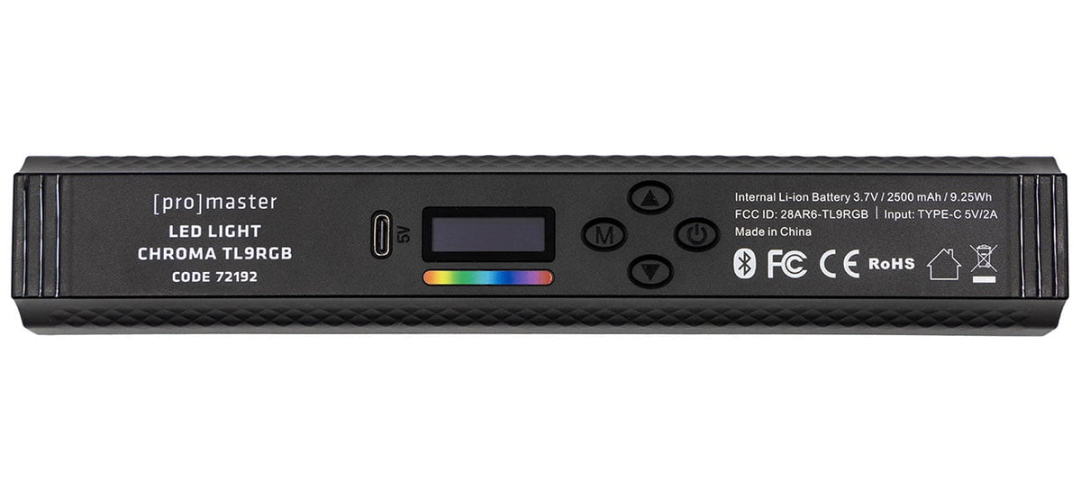 ProMaster Chroma TL9RGB LED Tube Light 9-Inch in Black - PRO72192 - image 4
