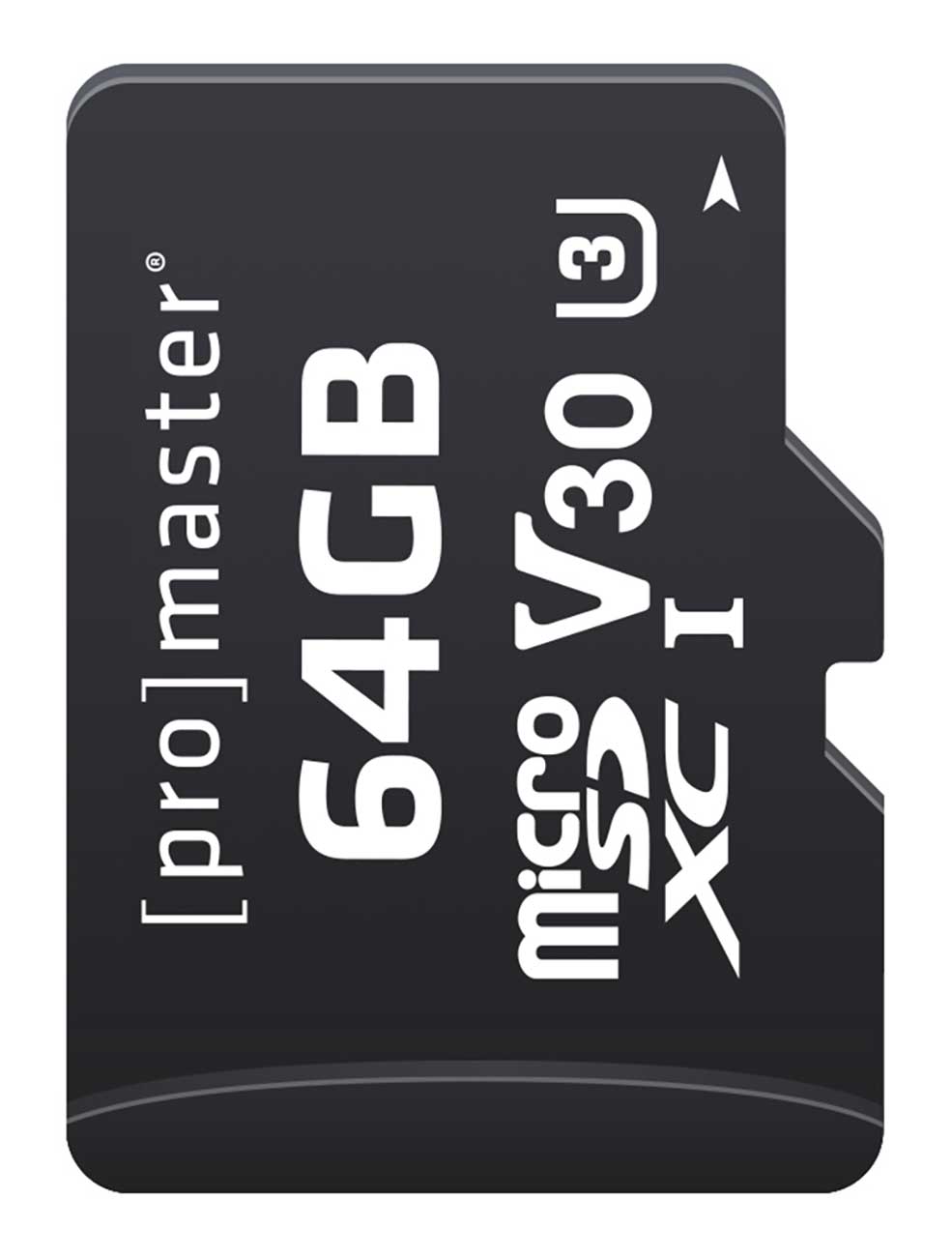 ProMaster 64GB Advanced UHS-I V30 microSDXC Memory Card - PRO87837 - image 1