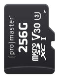 ProMaster 256GB Advanced UHS-I V30 microSDXC Memory Card - PRO87851 - image 1