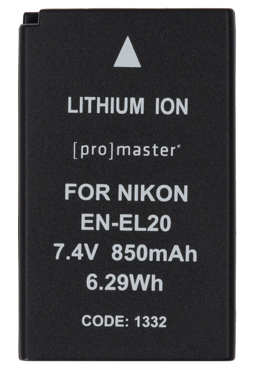 ProMaster Nikon EN-EL20 Li-Ion Battery - PRO1332 - image 1