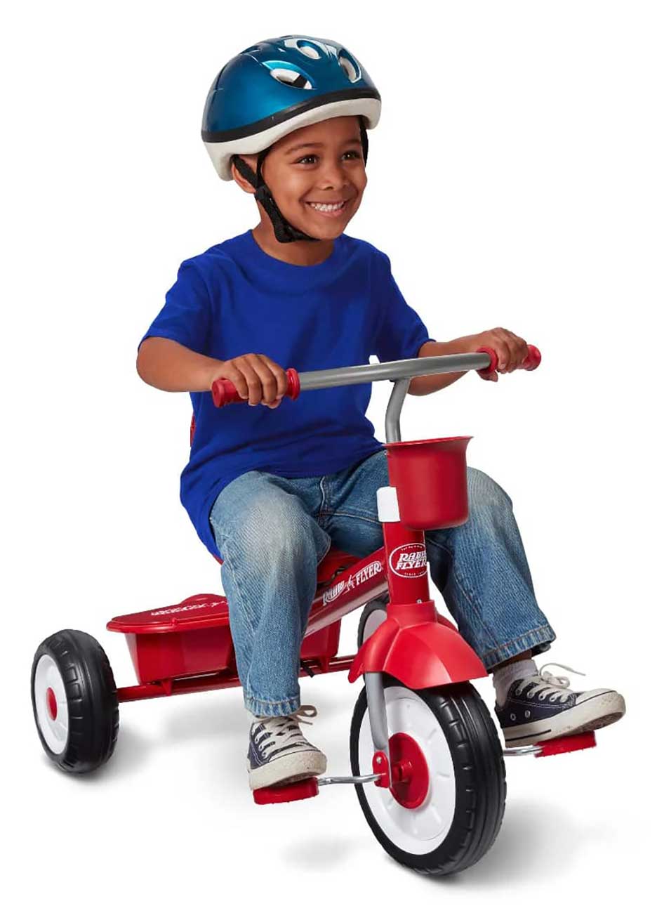 Radio Flyer 4-in-1 Stroll 'N Trike Push & Pedal Tricycle - 481T - image 8