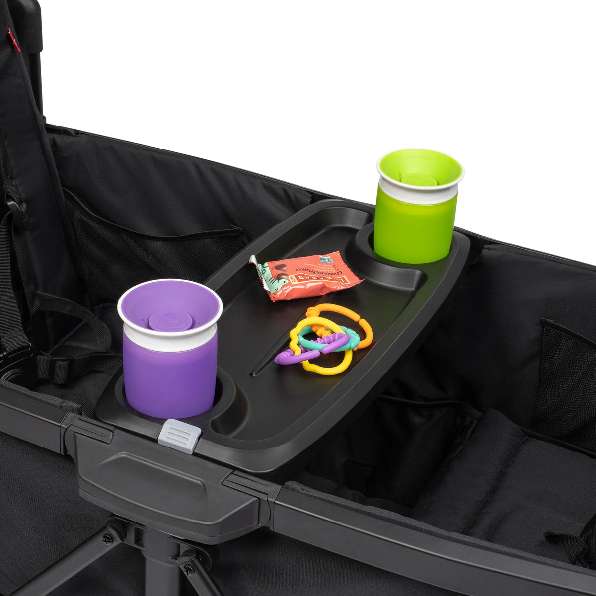 Radio Flyer Voya 2.0 2-Seat Stroller Wagon in Black - 3994Z - image 5