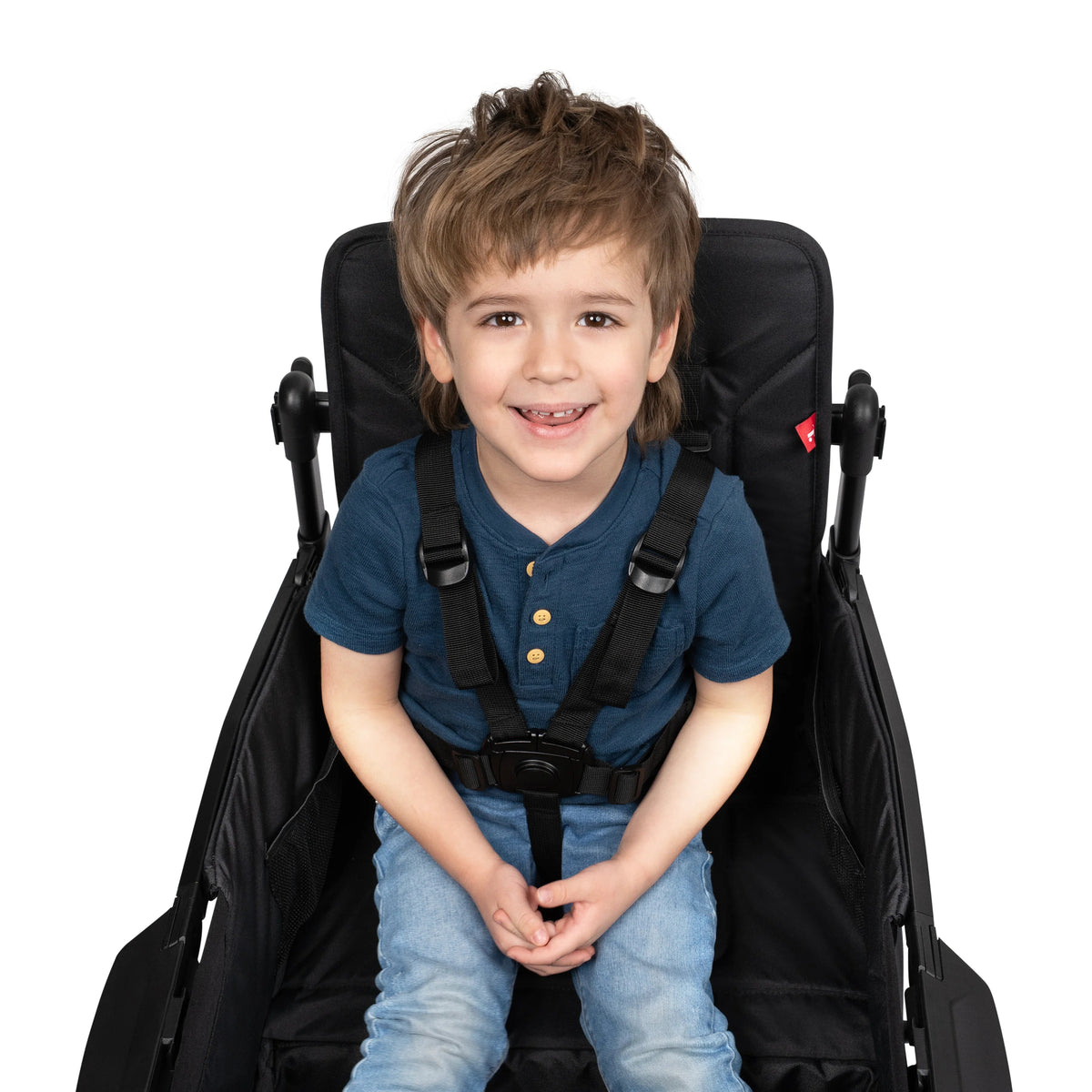 Radio Flyer Voya 2.0 2-Seat Stroller Wagon in Black - 3994Z - image 7