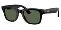 Ray-Ban Meta Wayfarer Sunglasses (Gen 2) 53mm in Shiny Black with G-15 Green Lenses - RW4012-6017153 - image 1