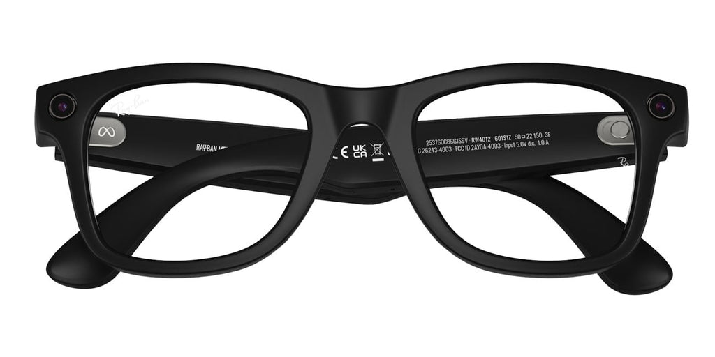Ray-Ban Meta Wayfarer Sunglasses (Gen 2) 53mm in Matte Black with Clear | Grey Transition Lenses - RW4012 - image 6