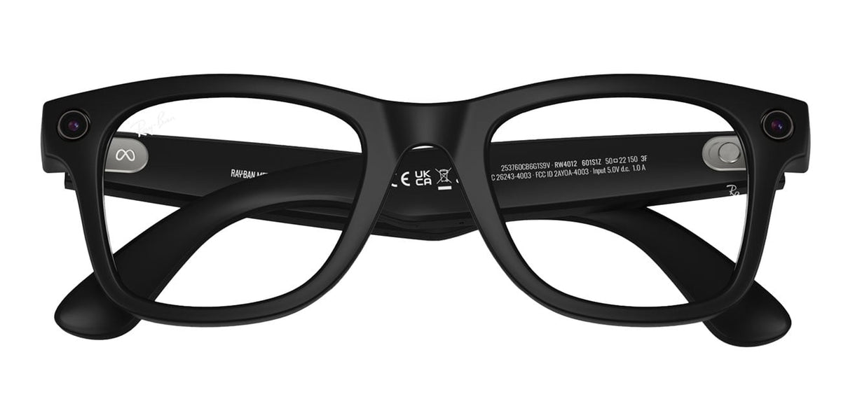 Ray-Ban Meta Wayfarer Sunglasses (Gen 2) 53mm in Matte Black with Clear | Grey Transition Lenses - RW4012 - image 6