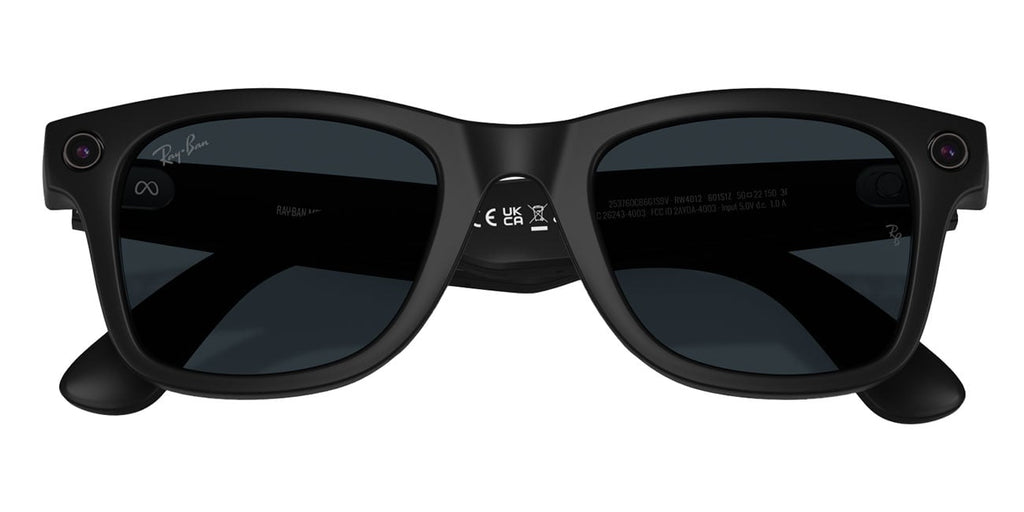 Ray-Ban Meta Wayfarer Sunglasses (Gen 2) 53mm in Matte Black with Clear | Grey Transition Lenses - RW4012 - image 7