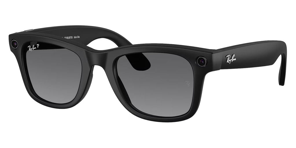 Ray-Ban Meta Wayfarer Sunglasses (Gen 2) 53mm in Matte Black with Polarized Graphite Lenses - RW4012-601S - image 1