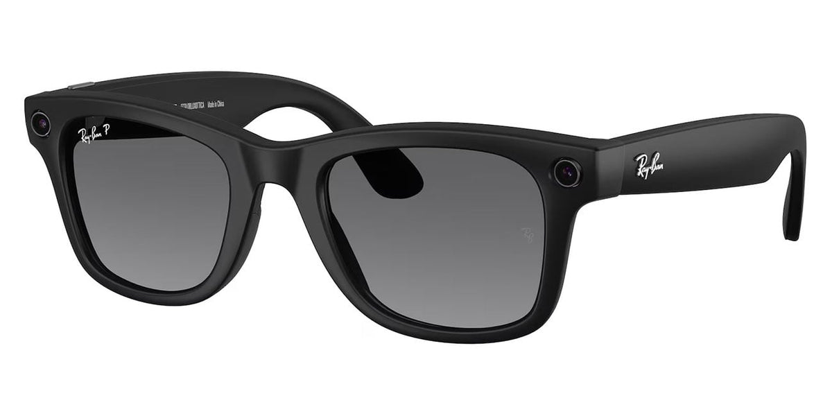 Ray-Ban Meta Wayfarer Sunglasses (Gen 2) 53mm in Matte Black with Polarized Graphite Lenses - RW4012-601S - image 1