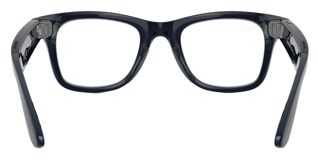 Ray-Ban Meta Wayfarer Sunglasses (Gen 2) 53mm in Shiny Cosmic Blue with Clear | Sapphire Transition Lense - image 6