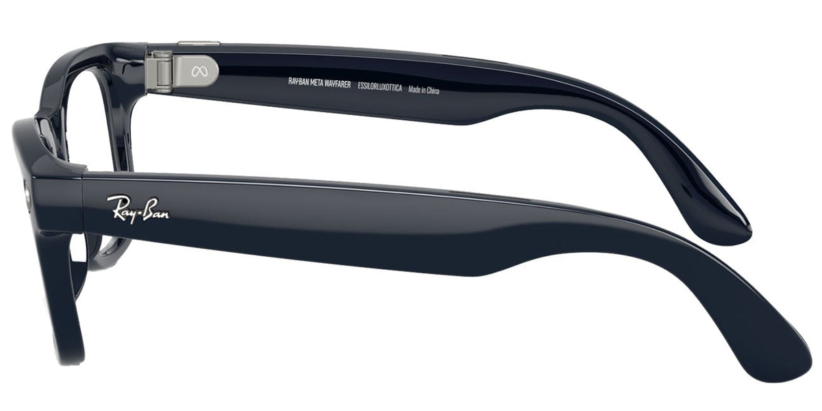 Ray-Ban Meta Wayfarer Sunglasses (Gen 2) 53mm in Shiny Cosmic Blue with Clear | Sapphire Transition Lense - image 5