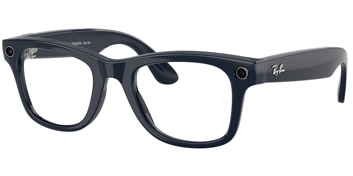 Ray-Ban Meta Wayfarer Sunglasses (Gen 2) 53mm in Shiny Cosmic Blue with Clear | Sapphire Transition Lense - image 1