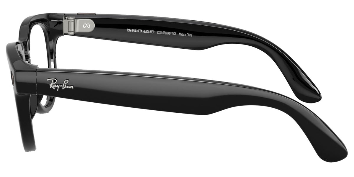 Ray-Ban Meta Headliner Sunglasses (Gen 2) 50mm in Black with Clear|Graphite Green Transitions Lenses - RW - image 5