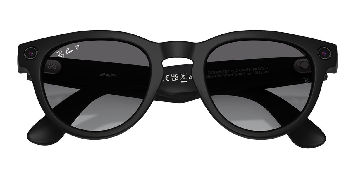 Ray-Ban Meta Headliner Sunglasses (Gen 2) 50mm in Matte Black with Graphite Gradient Lenses - RW4013-601S - image 5