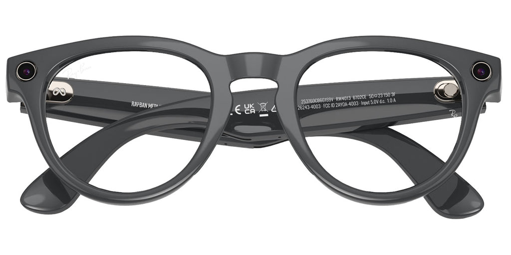 Ray-Ban Meta Headliner Sunglasses (Gen 2) 50mm in Asteroid Grey with Clear|Emerald Transitions Lenses - R - image 7