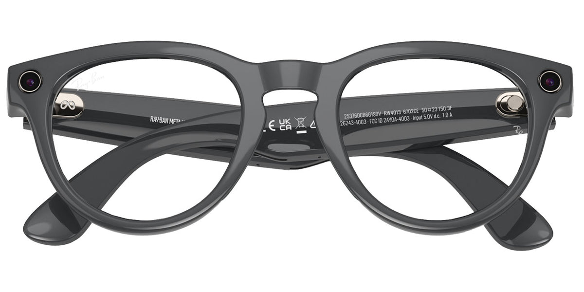 Ray-Ban Meta Headliner Sunglasses (Gen 2) 50mm in Asteroid Grey with Clear|Emerald Transitions Lenses - R - image 7