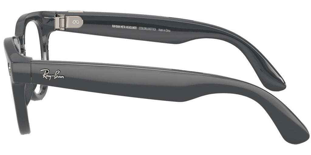 Ray-Ban Meta Headliner Sunglasses (Gen 2) 50mm in Asteroid Grey with Clear|Emerald Transitions Lenses - R - image 5