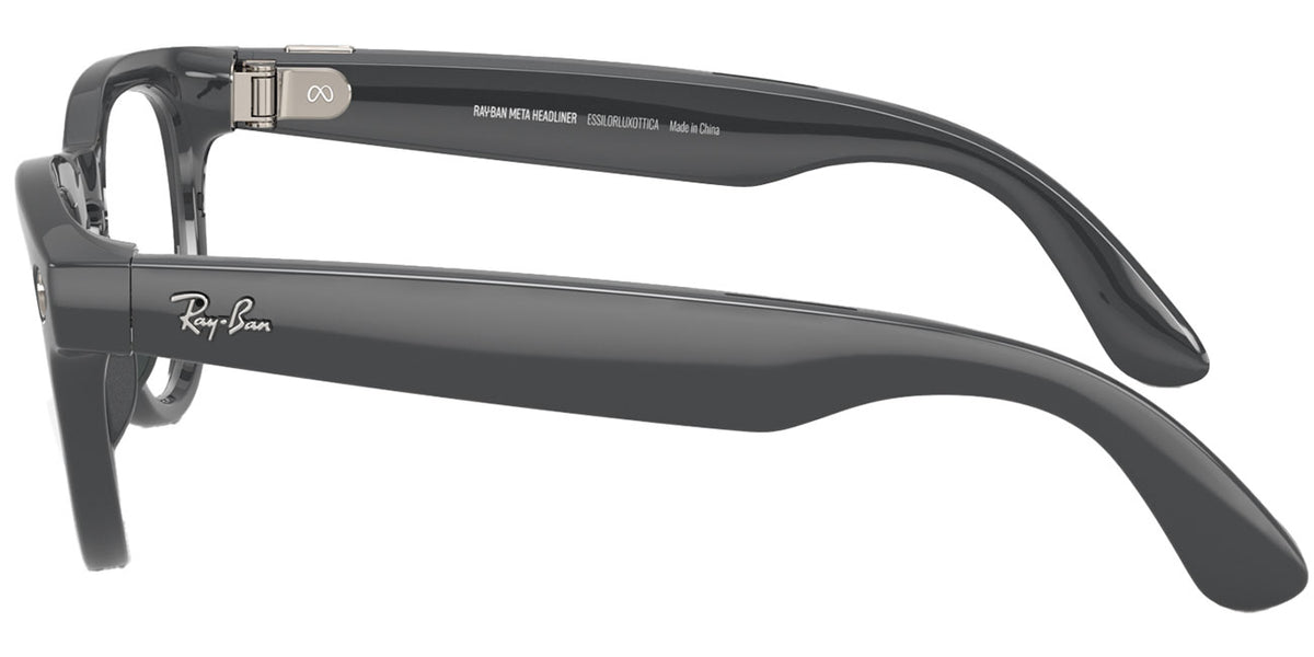 Ray-Ban Meta Headliner Sunglasses (Gen 2) 50mm in Asteroid Grey with Clear|Emerald Transitions Lenses - R - image 5