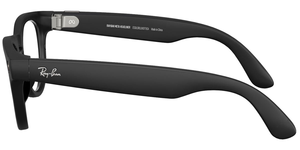 Ray-Ban Meta Headliner Sunglasses (Gen 2) 50mm in Matte Black with Clear Lenses - RW4013-601SSB50 - image 3