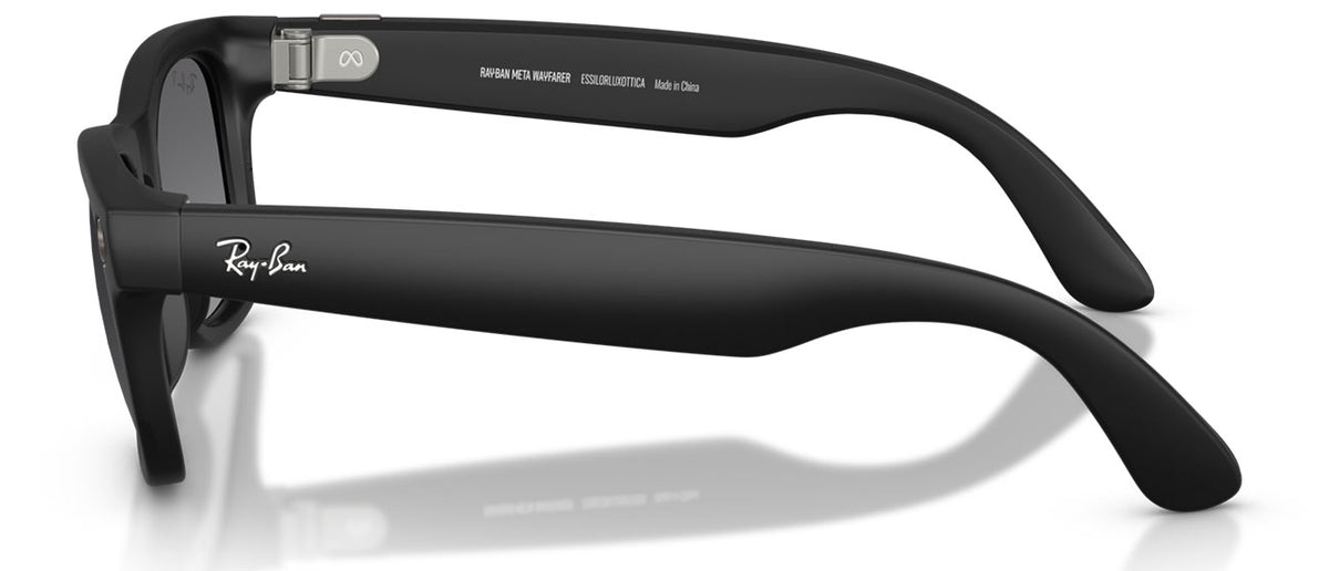 Ray-Ban Meta Wayfarer Sunglasses (Gen 2) 50mm in Matte Black with Polarized Graphite Lenses - RW4012-601S - image 4