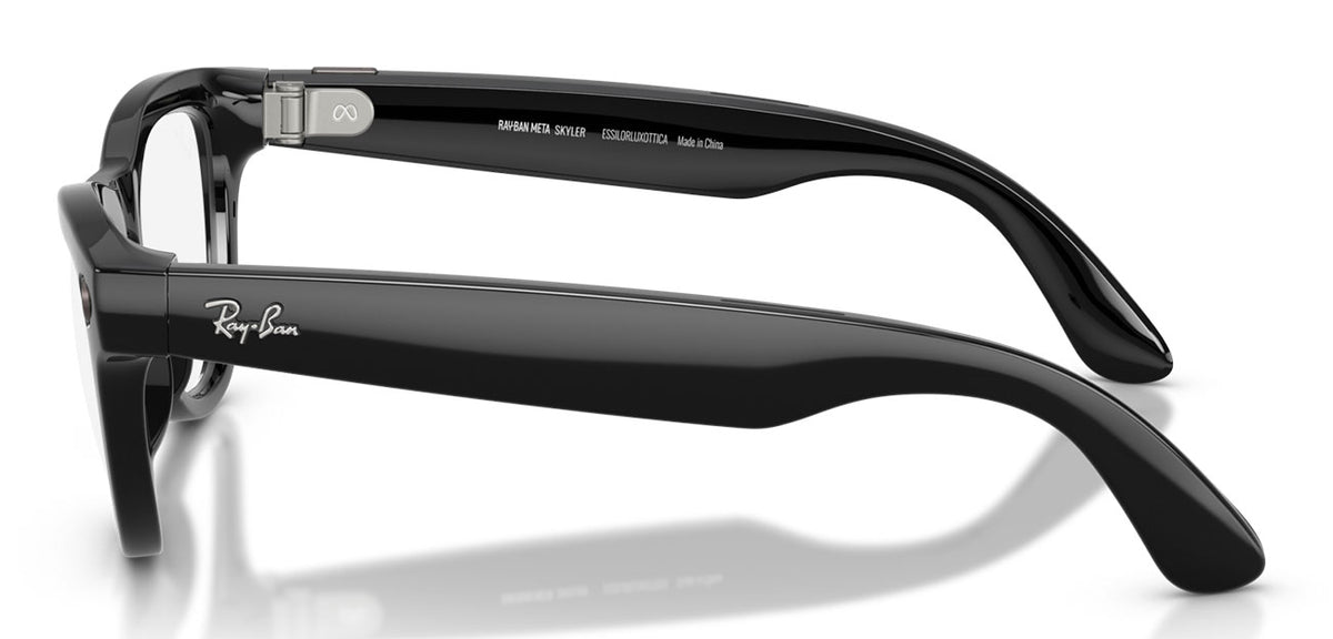 Ray-Ban Meta Skyler Sunglasses (Gen 2) 52mm in Shiny Black with Clear|Amethyst Transition Lenses - RW4014 - image 5