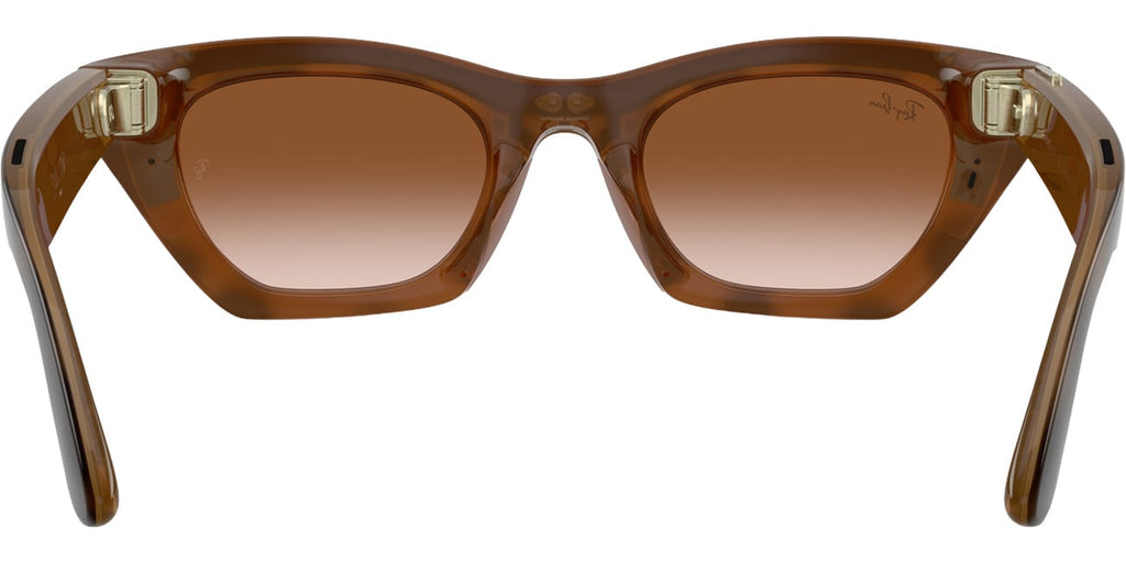 Ray-Ban Meta Zena Sunglasses (Gen 3) 49mm in Havana with Gradient Brown Lenses - 0RW4015-690513 - image 4
