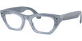 Ray-Ban Meta Zena Sunglasses (Gen 3) 49mm in Milky Grey Lilac with Clear | Copper Transition Lenses - 0RW - image 1