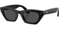 Ray-Ban Meta Zena Sunglasses (Gen 3) 49mm in Shiny Black with Grey Lenses - 0RW4015-601/87 - image 1
