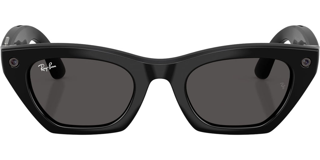 Ray-Ban Meta Zena Sunglasses (Gen 3) 49mm in Shiny Black with Grey Lenses - 0RW4015-601/87 - image 2