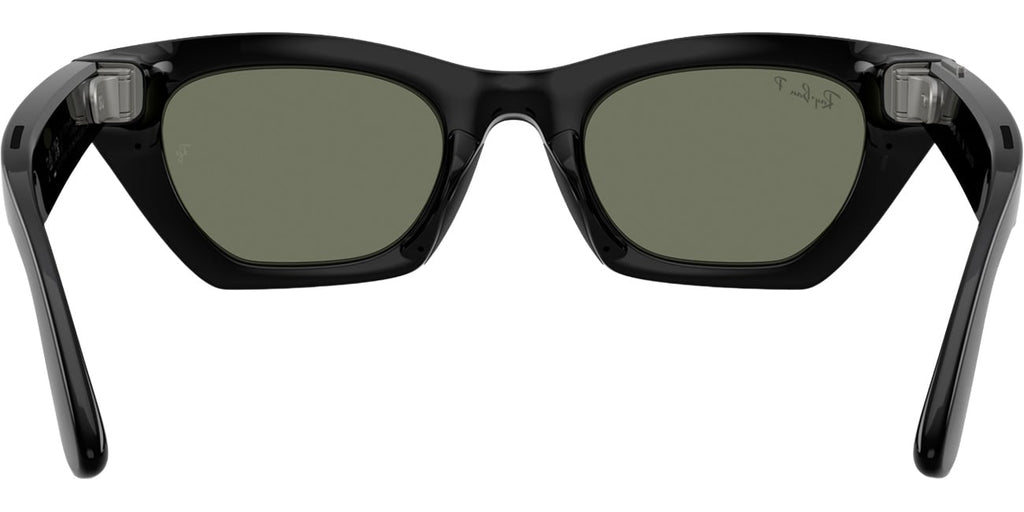 Ray-Ban Meta Zena Sunglasses (Gen 3) 49mm in Black with Green Polarized Lenses - 0RW4015-601/9A - image 4