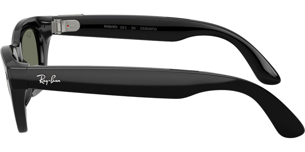Ray-Ban Meta Zena Sunglasses (Gen 3) 49mm in Black with Green Polarized Lenses - 0RW4015-601/9A - image 3