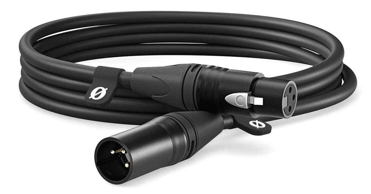 RODE Premium XLR Cable 3-Meter in Black - XLRCABLE3M-BK - image 1