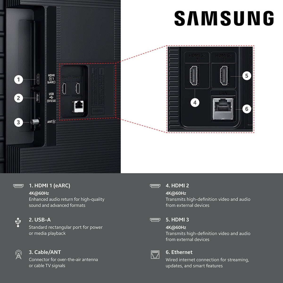 Samsung Crystal UHD U8000F 43-Inch 4K Smart TV in Black - UN43U8000FFXZA - image 4