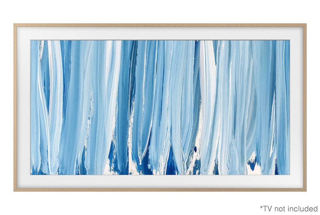 Samsung 85-Inch The Frame Customizable Bezel in Modern Teak - VG-SCFH85TKBZA - image 1