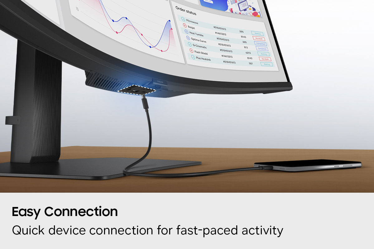 Samsung ViewFinity S8 S85TH 40-Inch 5K2K 144Hz WUHD Curved Monitor with Thunderbolt 5 - LS40H850TANXZA - image 9