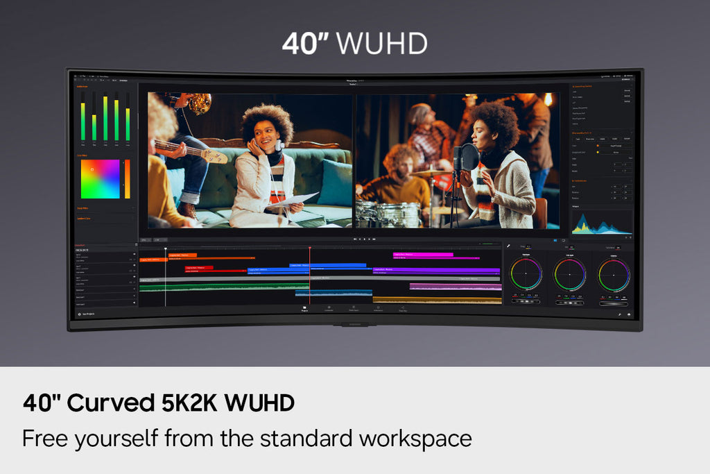 Samsung ViewFinity S8 S85TH 40-Inch 5K2K 144Hz WUHD Curved Monitor with Thunderbolt 5 - LS40H850TANXZA - image 8