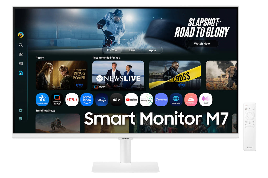 Samsung M7 M70F Smart Monitor 32-Inch 4K with USB-C and Samsung Vision AI in White - LS32FM703UNXZA - image 1