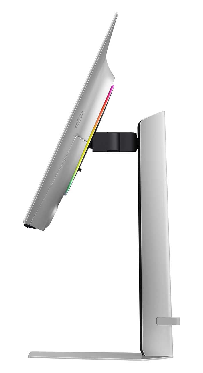 Samsung Odyssey G81SF 27-inch 4K 240Hz Gaming Monitor in Silver - LS27FG810SNXZA - image 2