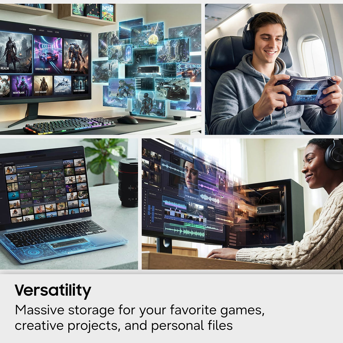 Samsung Internal SSD 990 2TB NVMe M.2 SSD - MZ-V9V2T0B/AM - image 9