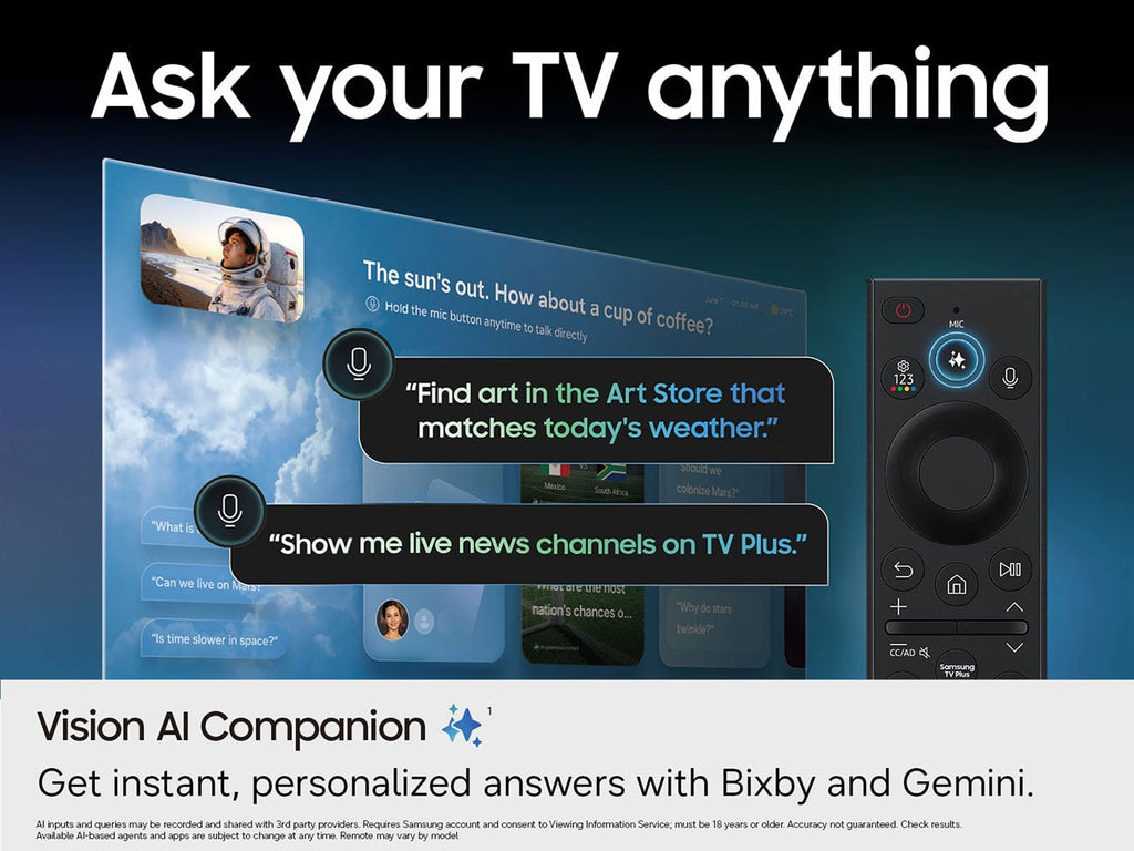 Samsung M70H Mini LED 4K UHD Smart TV 75-Inch with Samsung Vision AI - UN75M70HAFXZA - image 9