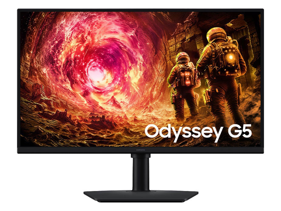 Samsung Odyssey G5 (G50F) 27-Inch QHD 180Hz Fast IPS Gaming Monitor - LS27FG502ENXZA - image 1