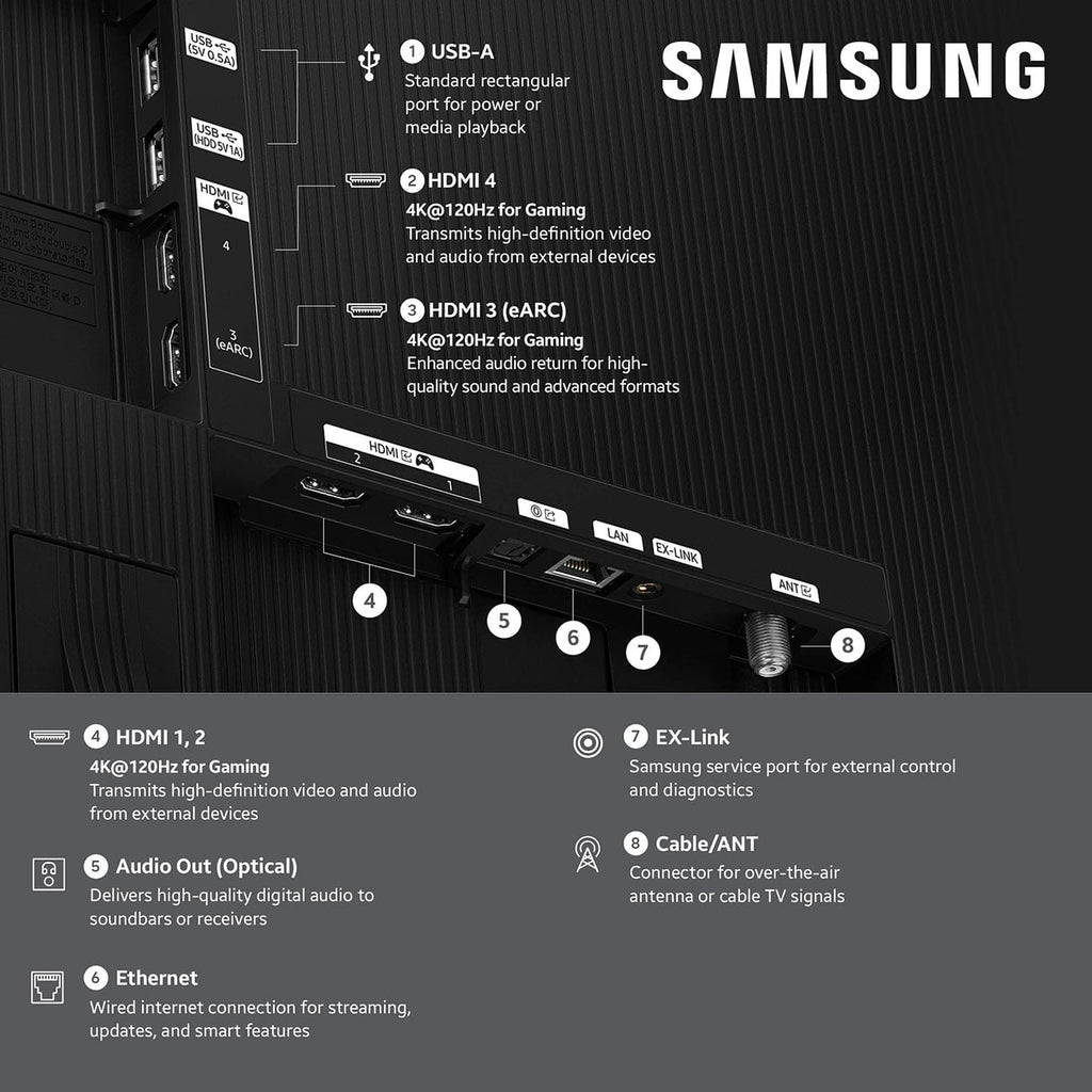 Samsung S85H OLED 48-Inch 4K Smart TV with Samsung Vision AI - QN48S85HAEXZA - image 5