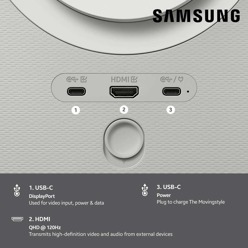 Samsung The Movingstyle LSM7F 27-Inch QHD Portable Smart Touch Screen - UN27LSM7FAXXZA - image 6