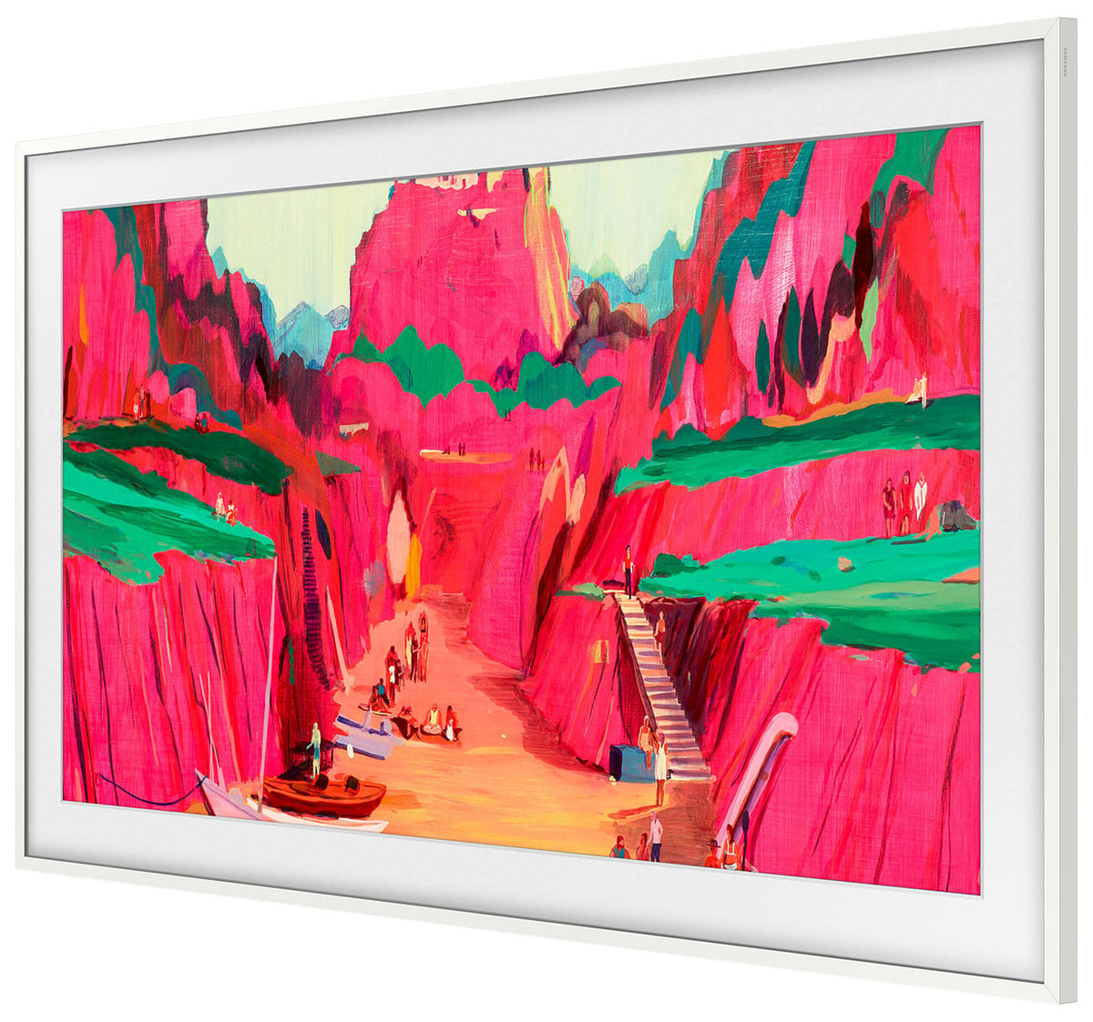 Samsung 85-inch The Frame Customizable Bezel in Modern White - VG-SCFF85WTBZA - image 4
