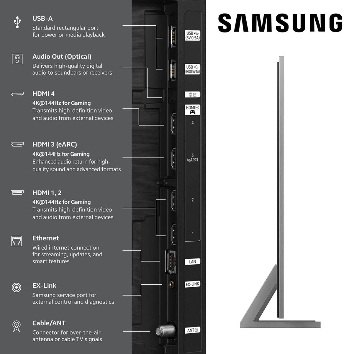 Samsung R95 115-Inch Micro RGB 4K Smart TV with Samsung Vision AI - MRN115MR95FXZA - image 11