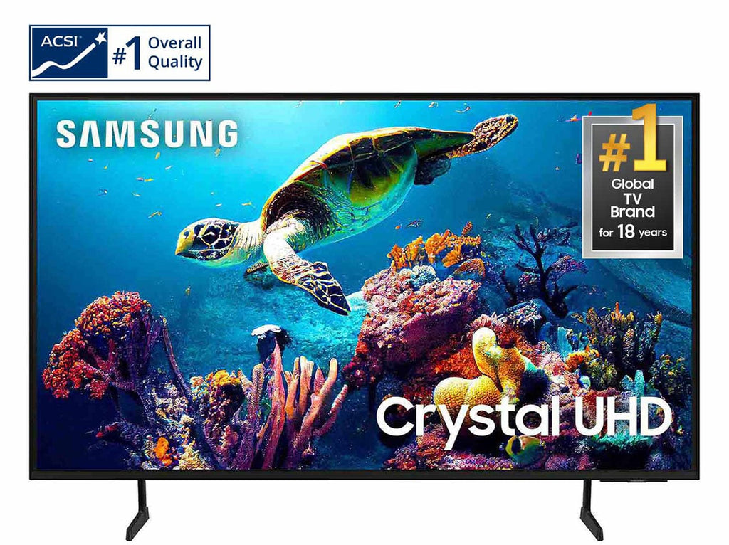 Samsung DU6900 TV Crystal UHD 4K Smart 43-Inch in Black - UN43DU6900FXZA - image 1
