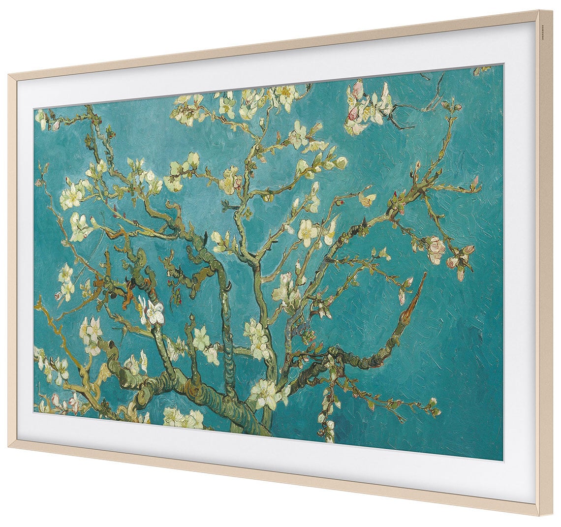 Samsung (2023) 85" The Frame Customizable Bezel In Sand Gold Metal - VG-SCFC85SGMZA - image 3