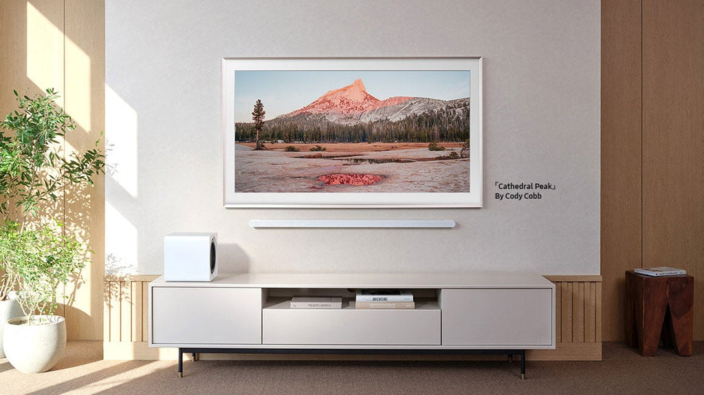 Samsung (2023) 85" The Frame Customizable Bezel In Sand Gold Metal - VG-SCFC85SGMZA - image 5