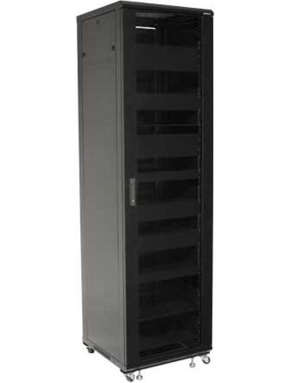 Sanus 85" Tall Black AV Home Theater Equipment Rack - CFR2144-B1 - image 3