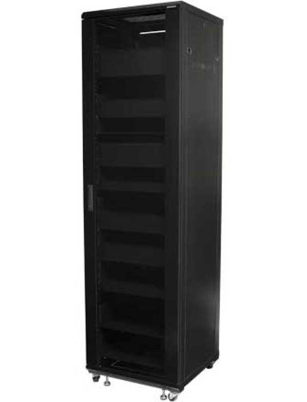 Sanus 85" Tall Black AV Home Theater Equipment Rack - CFR2144-B1 - image 4